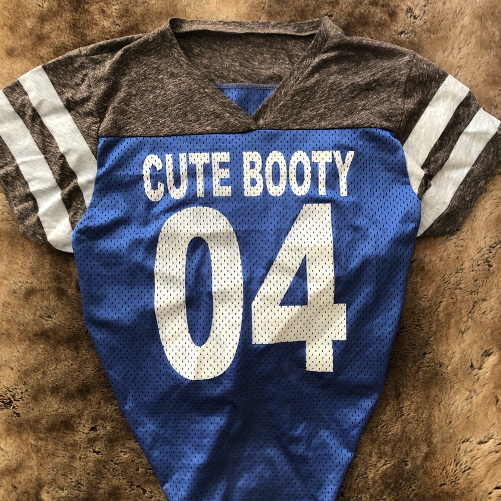 Cute Booty Lounge Football Jersey